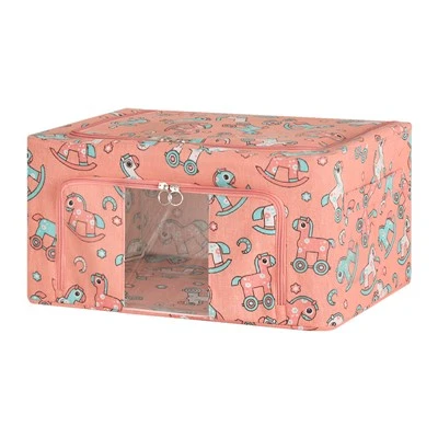 Linen Back Coated PE Storage Box