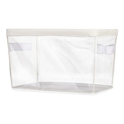 Transparent PVC Bathroom Storage Box