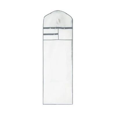 PVC Wedding Dress Bag With Pockets